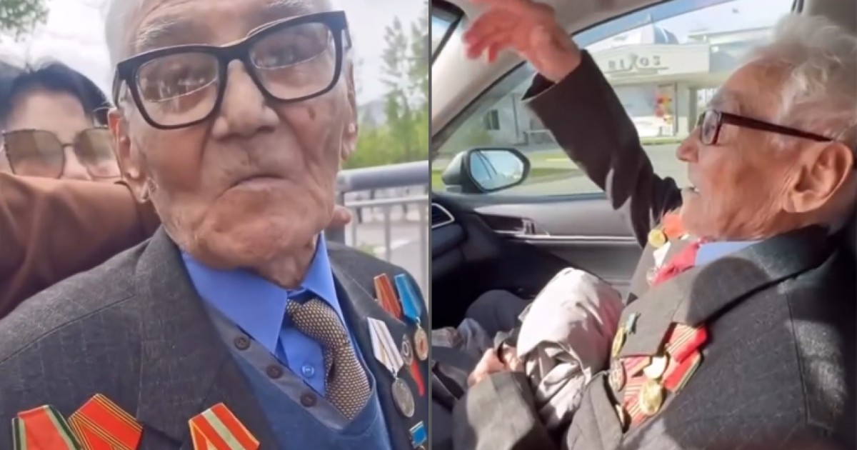 «Көзіме жас келді»: Астанада соғыс ардагерін әскери парадқа кіргізбеген (ВИДЕО)