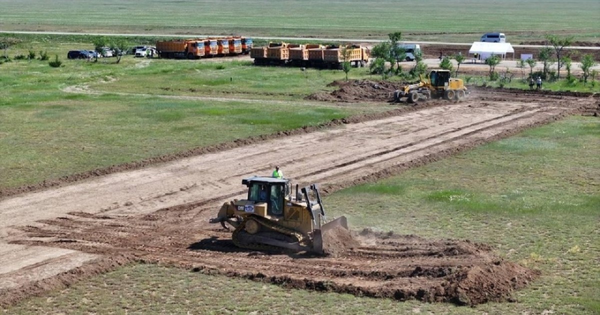 «Орталық – Батыс» көлік дәлізінің құрылысы Қостанай облысынан басталды
