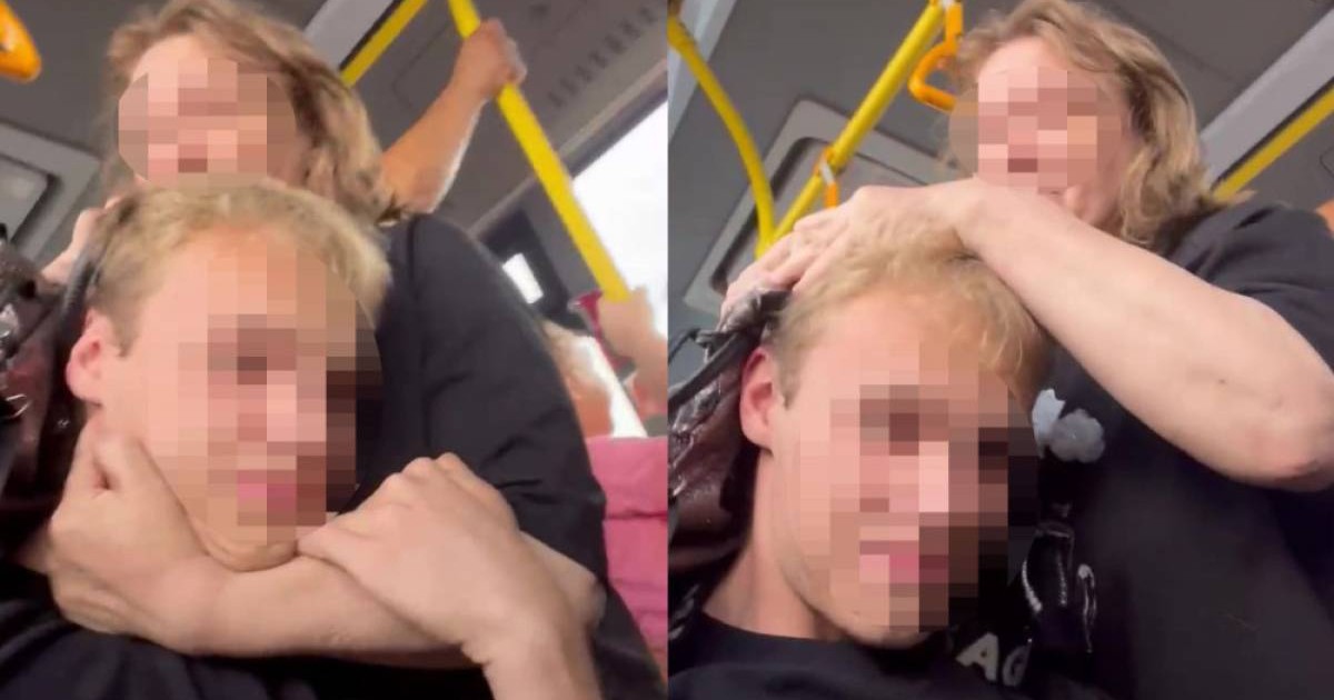 «Қайыршылық өмір кешесің!»: Автобуста әйел жас жігіттің шашын жұлып, қылқындырды