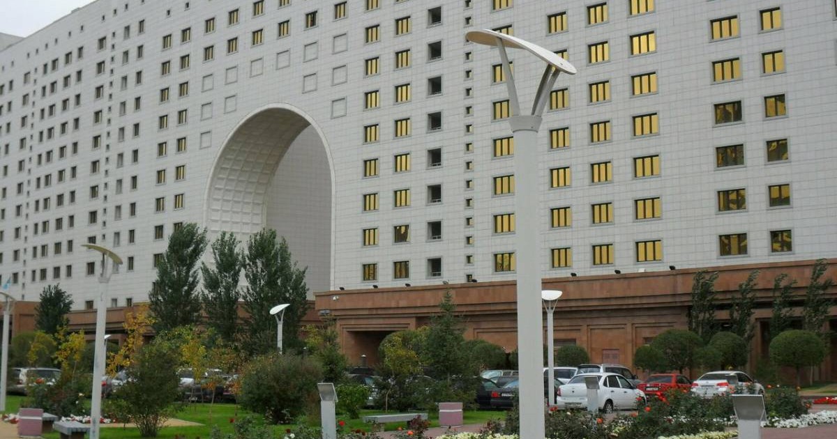 Министрлік ғимаратында от шықты: 24 жастағы жігіт ұсталды