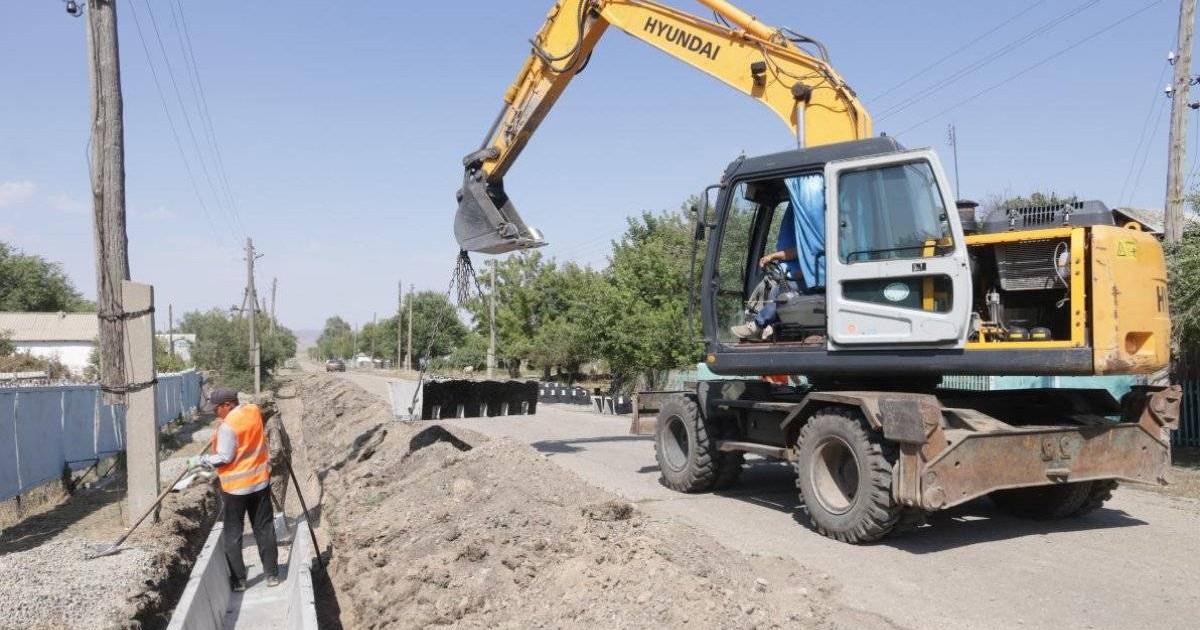 Жетісуда бірнеше ауылға жаңа арық желісі салынады