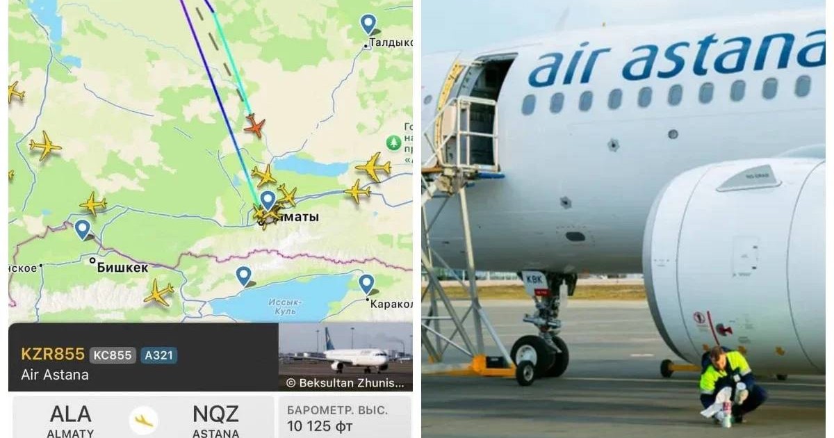 Air Astana рейсі Балқаш маңында төтенше жағдайға тап болды