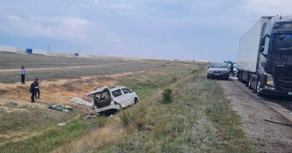 Қайғылы оқиға! Ақтөбе облысында жантүршігерлік жол апатынан 4 адам қаза тапты