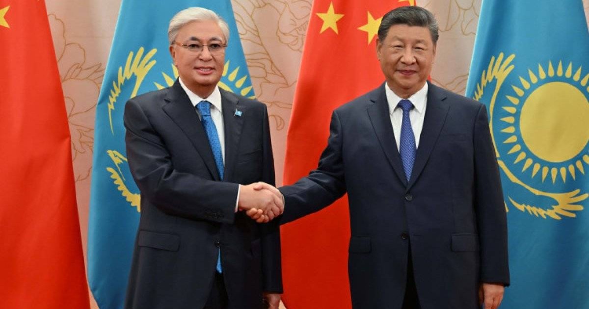 Мемлекет басшысы ҚХР Төрағасы Си Цзиньпинмен келіссөз жүргізді