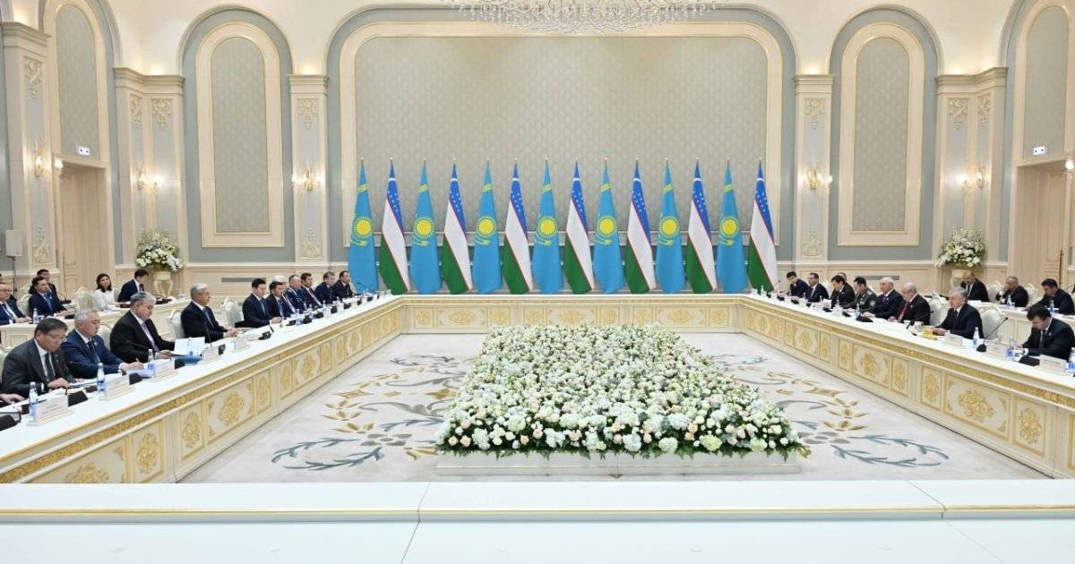 Қазақстан мен Өзбекстан президенттері Жоғары мемлекетаралық кеңестің екінші отырысына қатысты