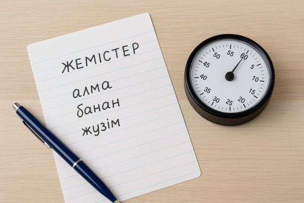 Бұл қарапайым тест есте сақтау қабілетіңіздің қаншалықты деңгейде екенін анықтайды