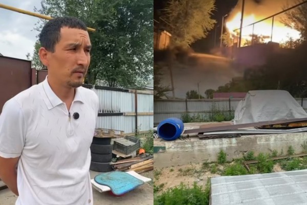 «Үйі сол күйі салынбады»: Блогер Жан Ахмадиев марқұм Шерзаттың әкесімен кездесті
