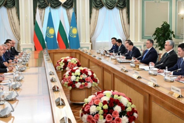Қазақстан мен Болгария президенттері ынтымақтастықты тереңдетуге уағдаласты