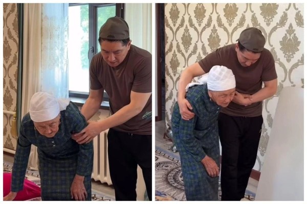 «Әрең жүріп жүр»: Сәкен Майғазиевтің анасы немересінің тойына бара алмайтын болды