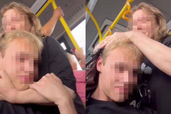 «Қайыршылық өмір кешесің!»: Автобуста әйел жас жігіттің шашын жұлып, қылқындырды