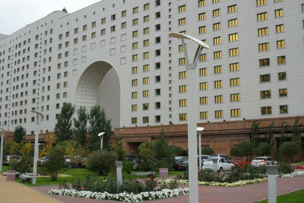 Министрлік ғимаратында от шықты: 24 жастағы жігіт ұсталды