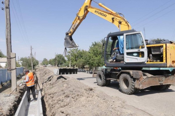Жетісуда бірнеше ауылға жаңа арық желісі салынады