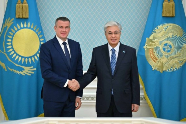 Мемлекет басшысы Дүниежүзілік допингке қарсы агенттіктің президенті Витольд Баньканы қабылдады