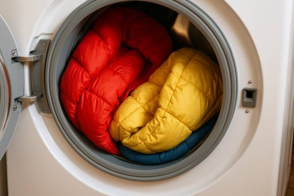 Қыстық куртканы машинкада жуу әдісі: пішіні бұзылмайды, мақтасы түйіршікке айналмайды