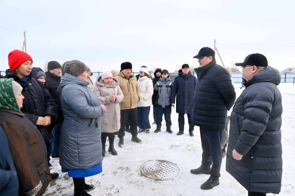 Шаған кенті тұрғындары таза ауыз суға қол жеткізді