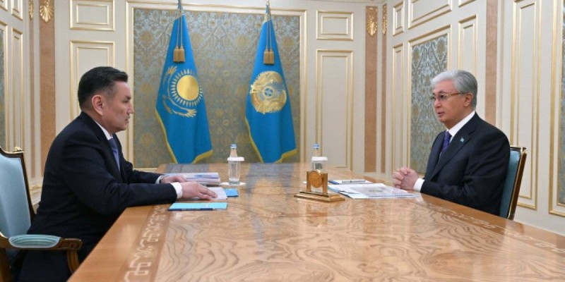 Мемлекет басшысы Шығыс Қазақстан облысының әкімі Нұрымбет Сақтағановты қабылдады