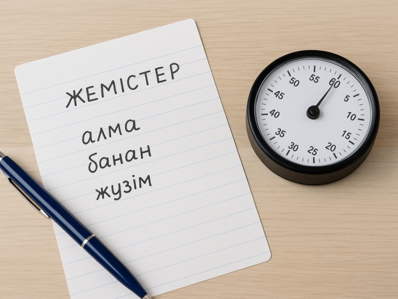 Бұл қарапайым тест есте сақтау қабілетіңіздің қаншалықты деңгейде екенін анықтайды