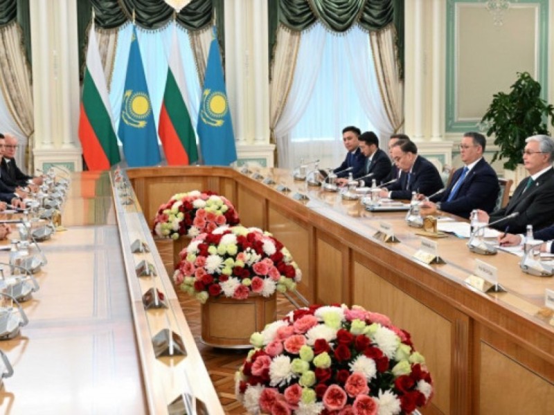 Қазақстан мен Болгария президенттері ынтымақтастықты тереңдетуге уағдаласты