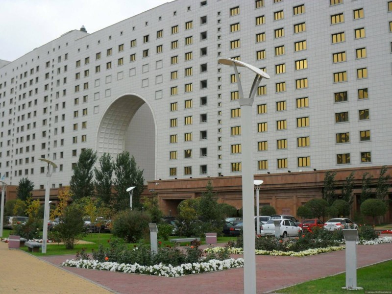 Министрлік ғимаратында от шықты: 24 жастағы жігіт ұсталды