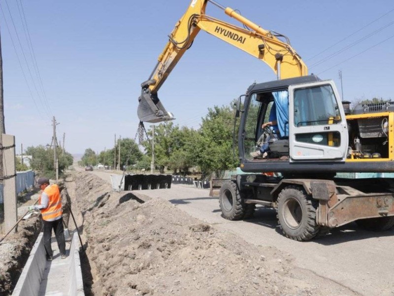 Жетісуда бірнеше ауылға жаңа арық желісі салынады
