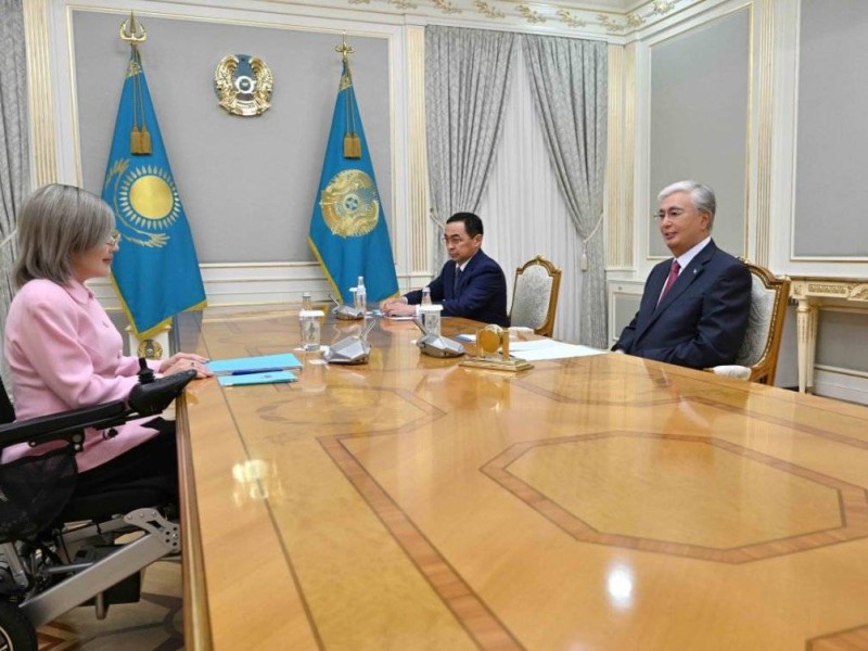 Президент Астана қаласы бойынша омбудсмен өкілі Баян Жалмағанбетовамен кездесті
