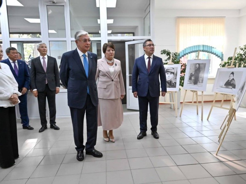 Бішкектегі білім ошағына Кемел Тоқаевтың есімі берілді