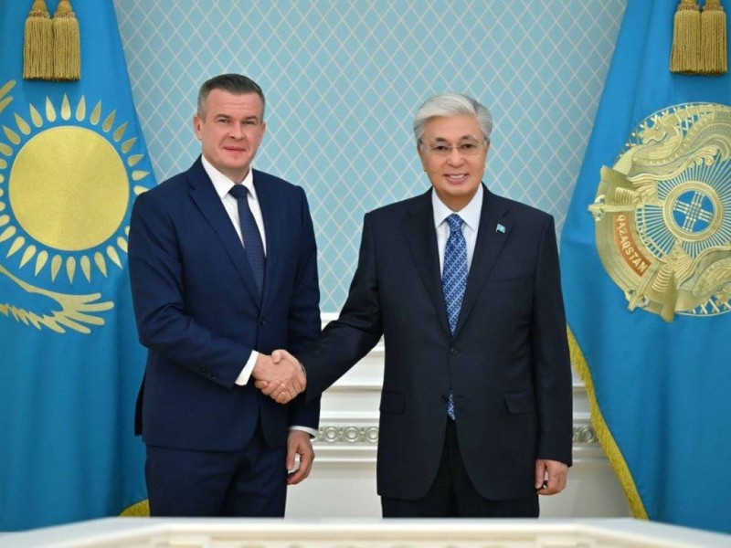 Мемлекет басшысы Дүниежүзілік допингке қарсы агенттіктің президенті Витольд Баньканы қабылдады