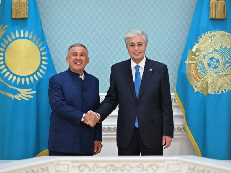 Тоқаев Миннихановпен кездесті: Мәскеуге сапар алдында Қазақстан–Татарстан серіктестігі жаңа кезеңге өтеді