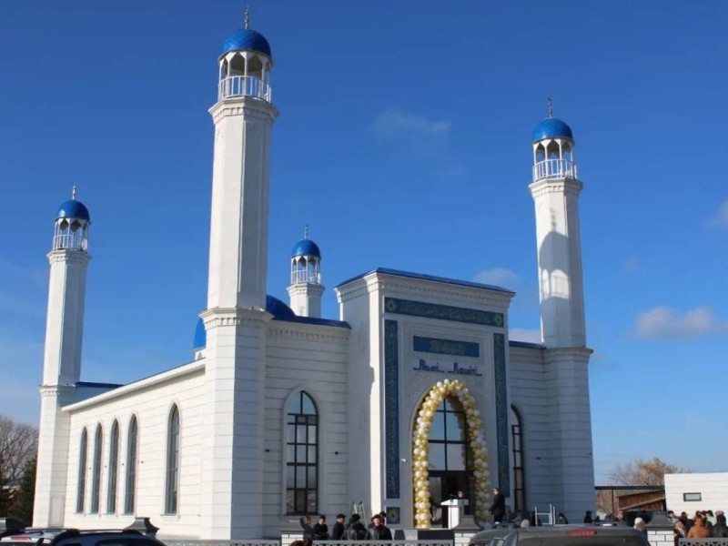 Бородулиха ауданында Абай Құнанбайұлы атындағы жаңа мешіт ашылды