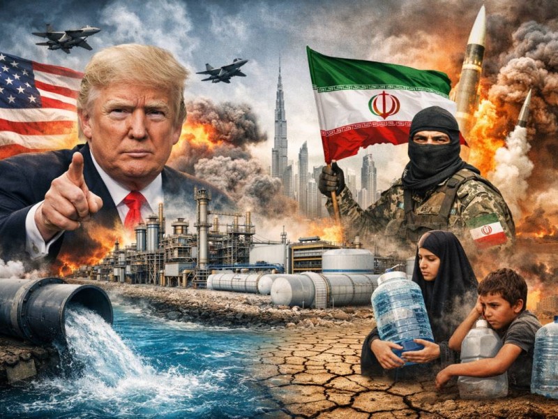 Трамптың мәлімдемесі Таяу Шығыста су қауіпсіздігіне қатер төндіруі мүмкін