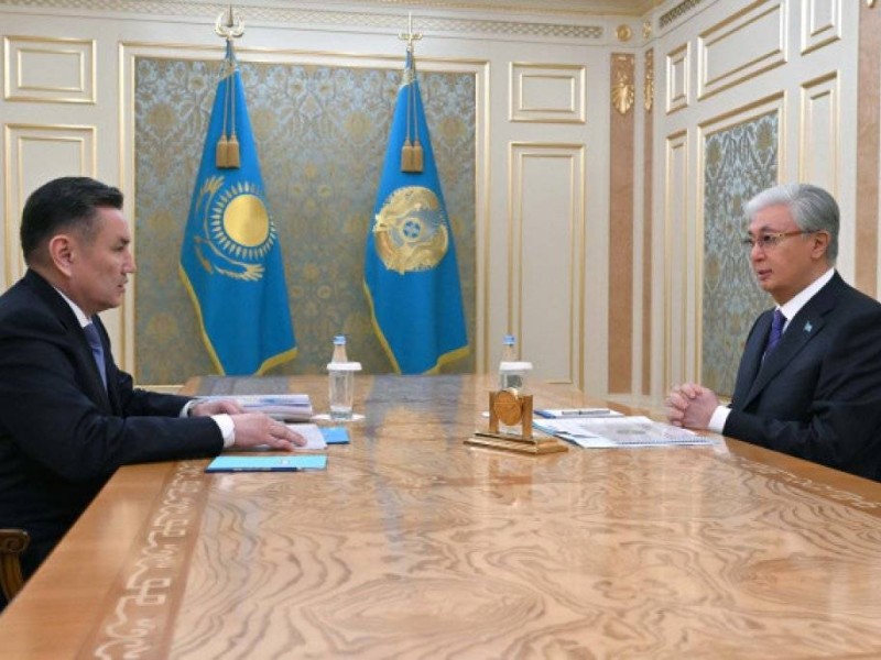 Мемлекет басшысы Шығыс Қазақстан облысының әкімі Нұрымбет Сақтағановты қабылдады