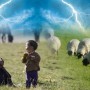 Өрісте найзағай түсіп, әке мен бала қаза тапты