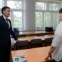 Жанжігіт Омархан Бородулиха ауданындағы "Мемлекеттік және басқа тілдерді оқыту орталығына" барды