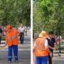 Алматыда тазалықшыны мазақ еткен блогер қамауға алынды