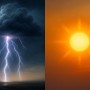 Елдің кей бөлігінде жауын-шашын, оңтүстікте аптап ыстық сақталады