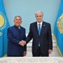 Тоқаев Миннихановпен кездесті: Мәскеуге сапар алдында Қазақстан–Татарстан серіктестігі жаңа кезеңге өтеді