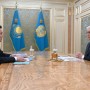 Мемлекет басшысы Шығыс Қазақстан облысының әкімі Нұрымбет Сақтағановты қабылдады